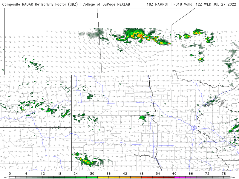 precip WED 6pm