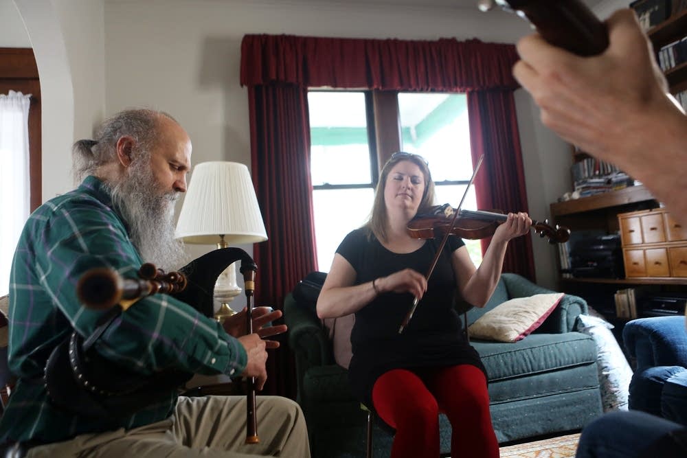 Northumbrian pipes