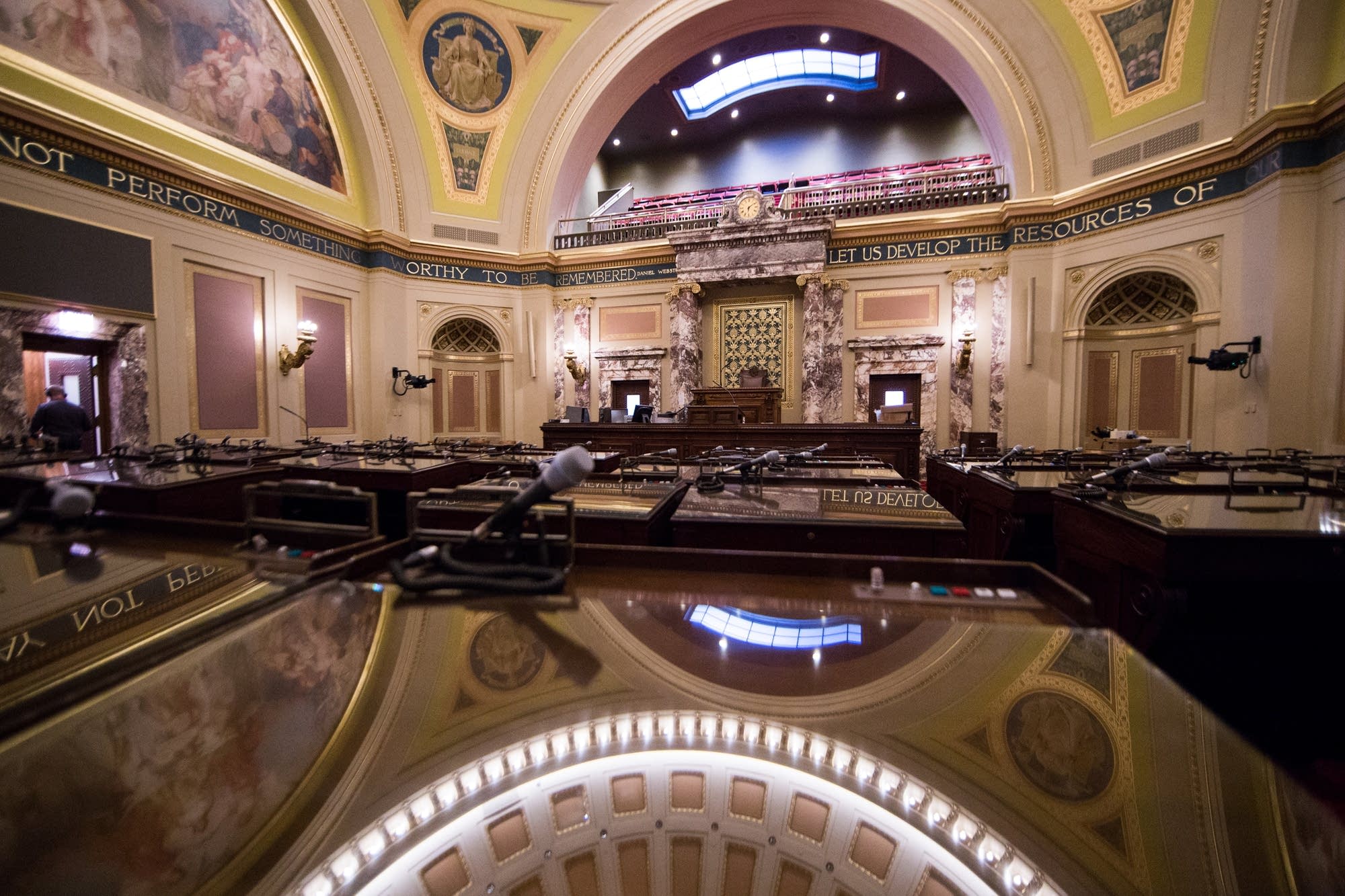 The Minnesota Senate Chamber.