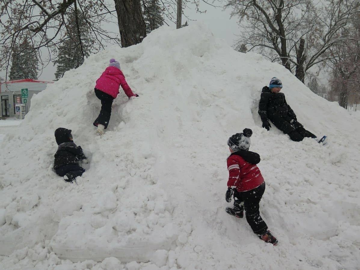 Photos Minnesota turns snowy, slushy, wet as winter storm hits MPR News