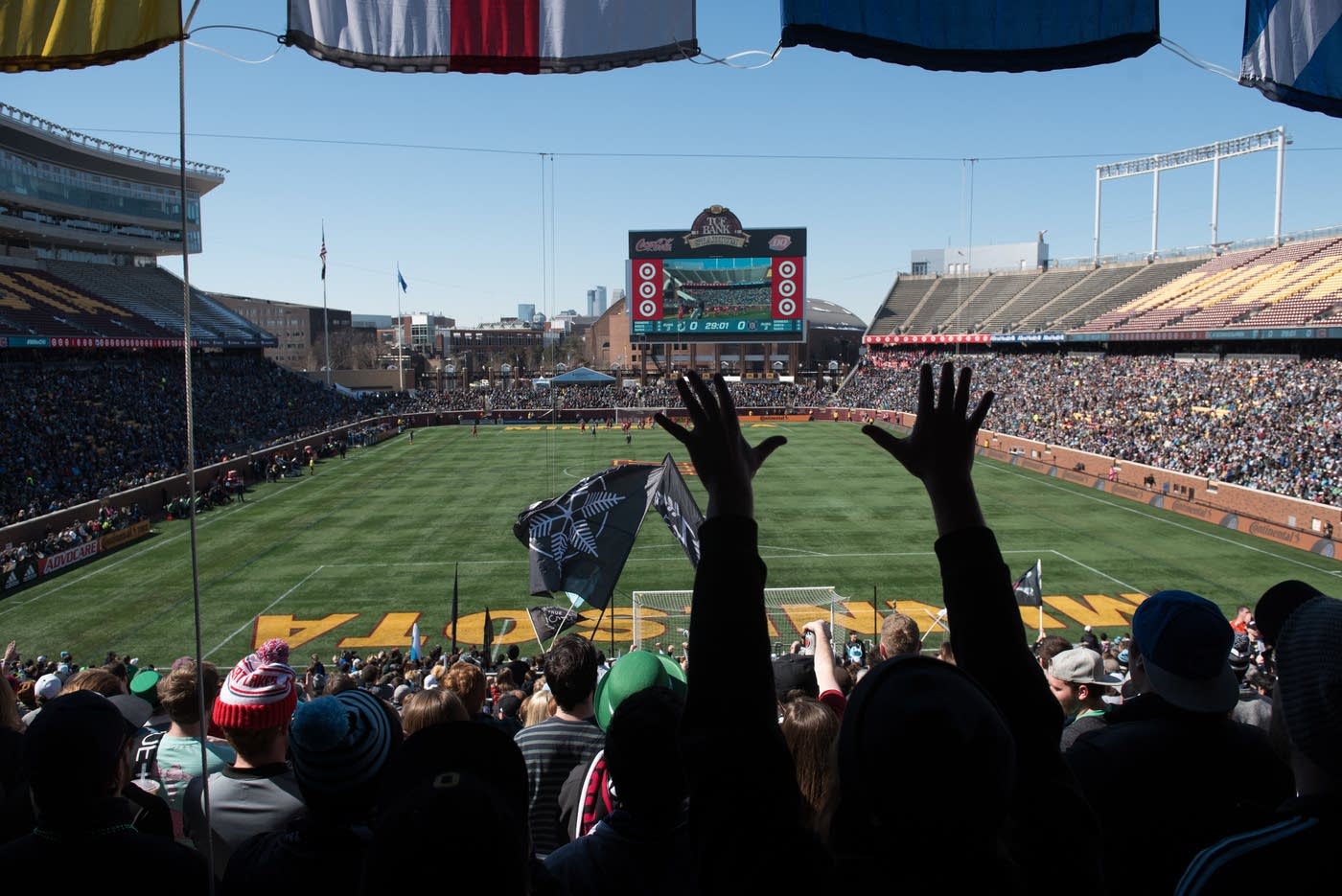 Crowd of 50,000plus set to watch Minnesota United's last home game of