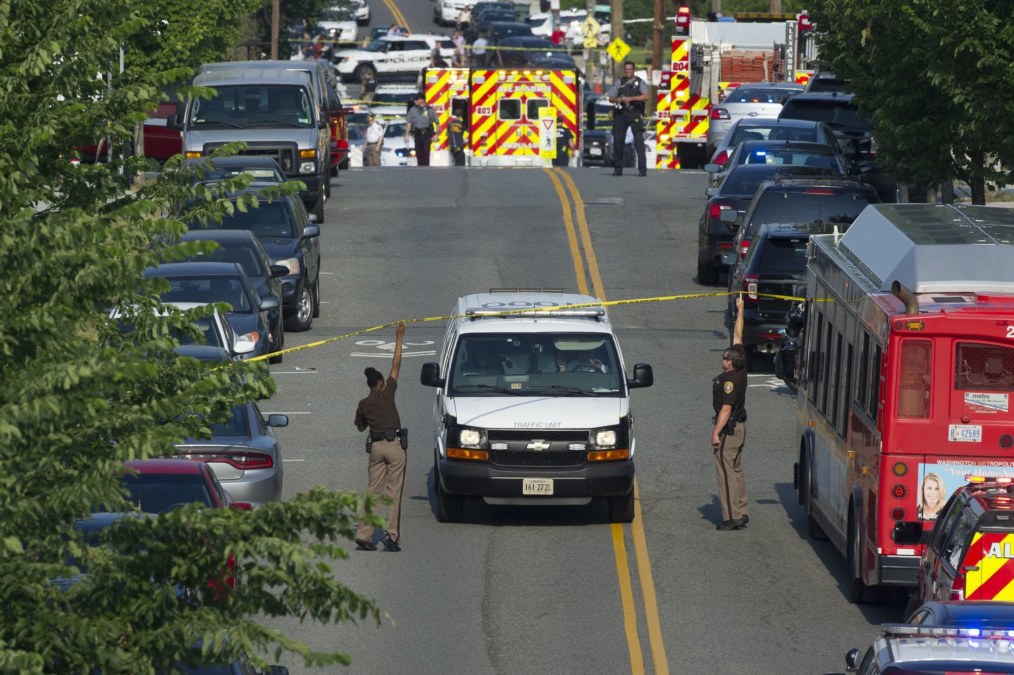 U.S. Rep. Steve Scalise shot