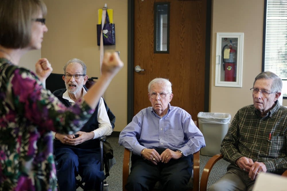 Music therapy class