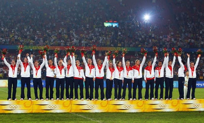 Women's soccer team wins gold
