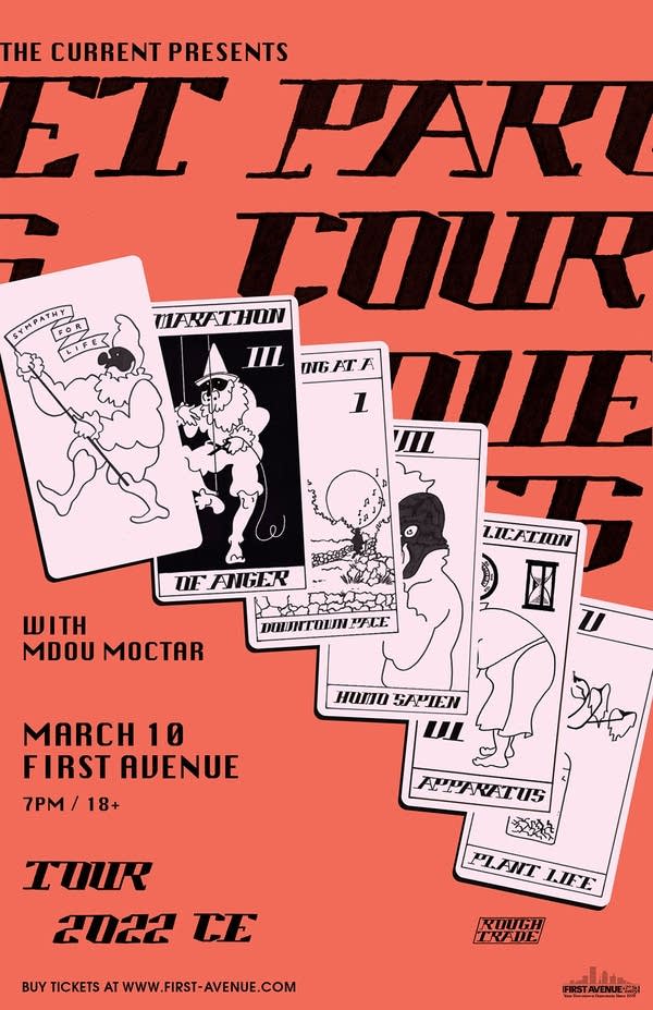 Parquet Courts at First Avenue poster