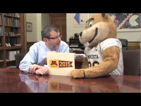 The University of Minnesota's thing for its 2015 class