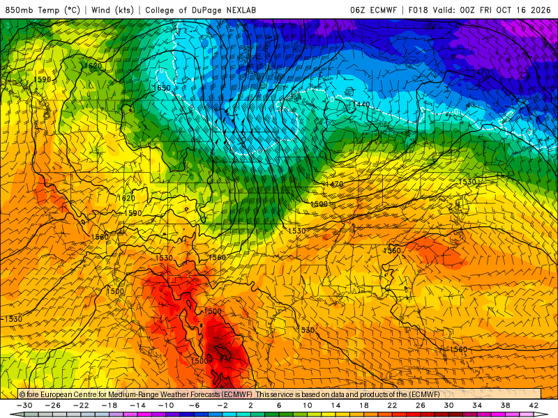 Brief blast of cold and wind ahead of a nice weekend 