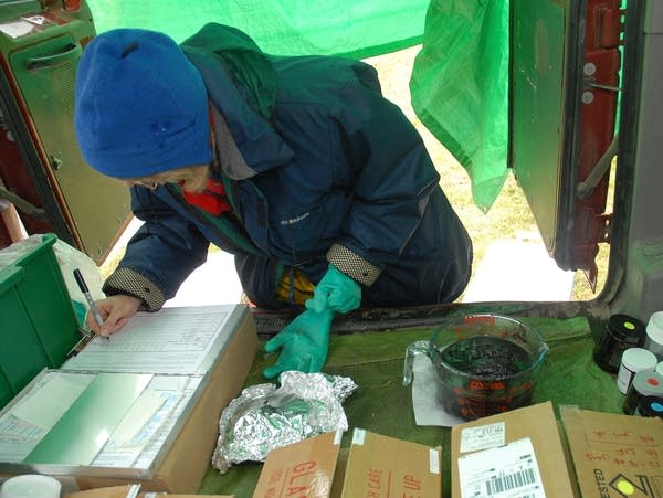 Scientist Judy Crane starts work