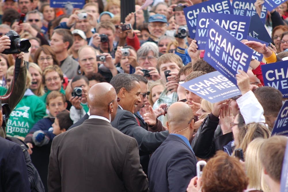 Shaking hands
