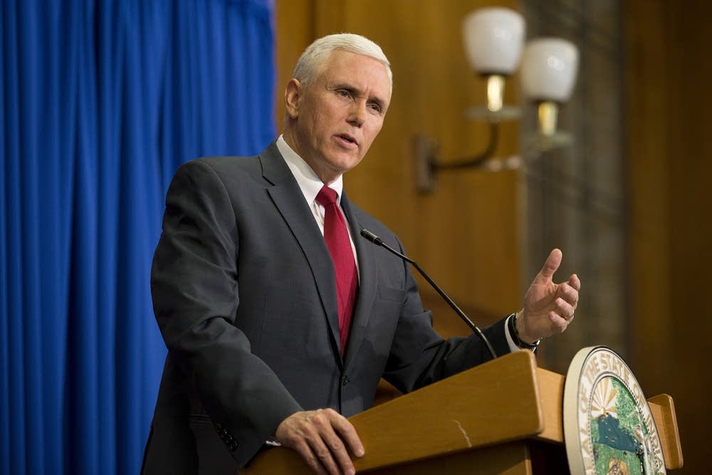 Indiana Gov. Mike Pence