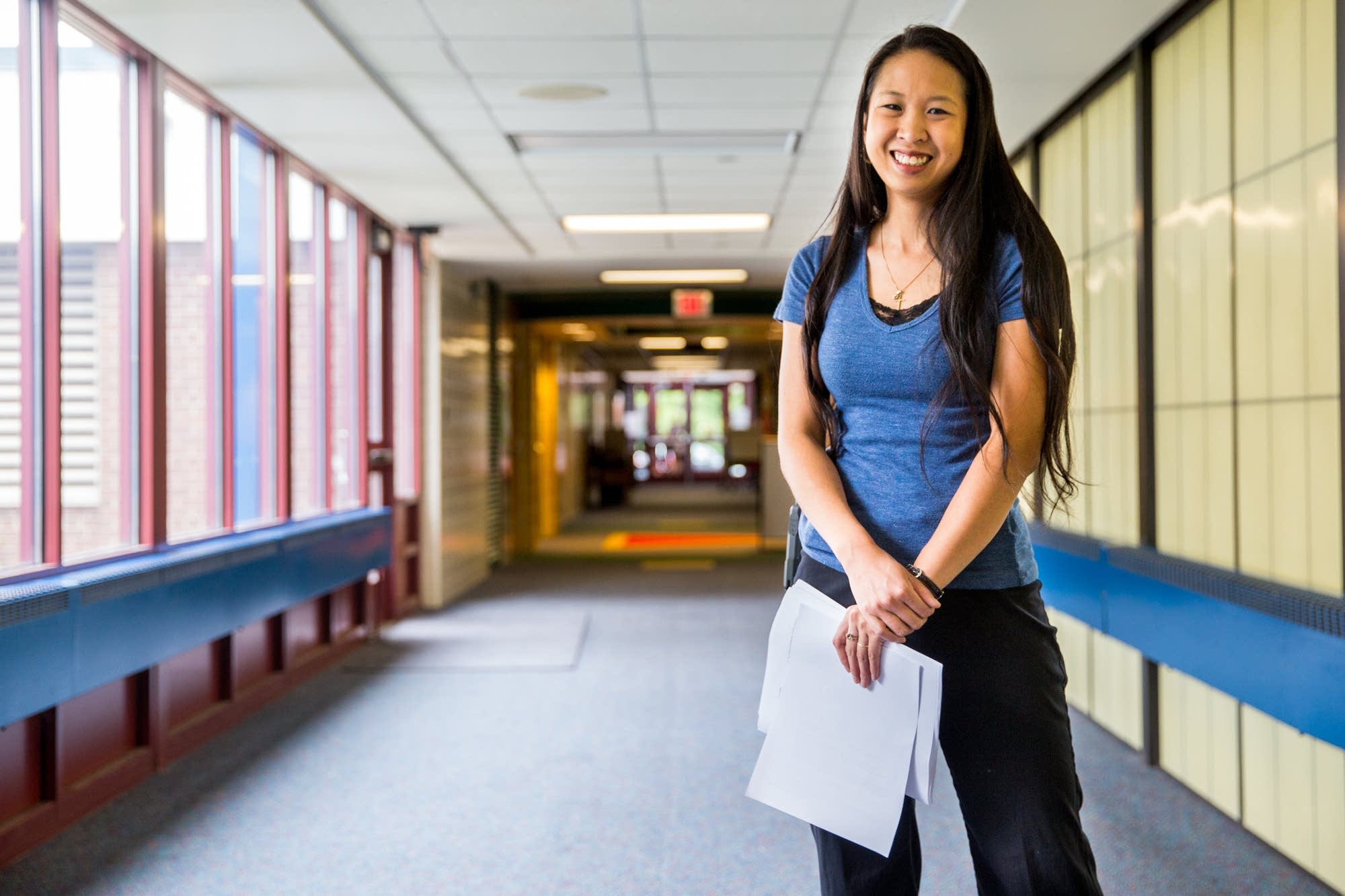 Maria Le in Central Park Elementary.