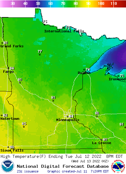 Pop-up storms possible Tuesday; heat wave ahead