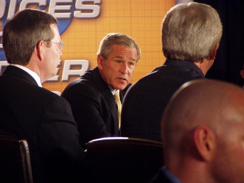 Bush's panel discussion