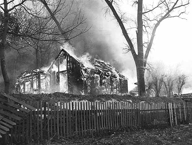 Burning Swede Hollow