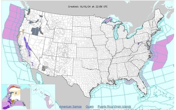 Weather warnings and alerts