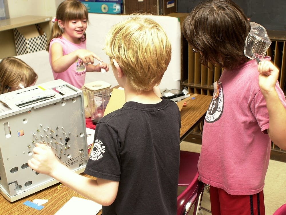 Kids talk about their inventions