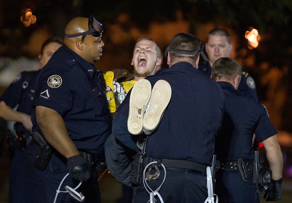Atlanta protester arrested