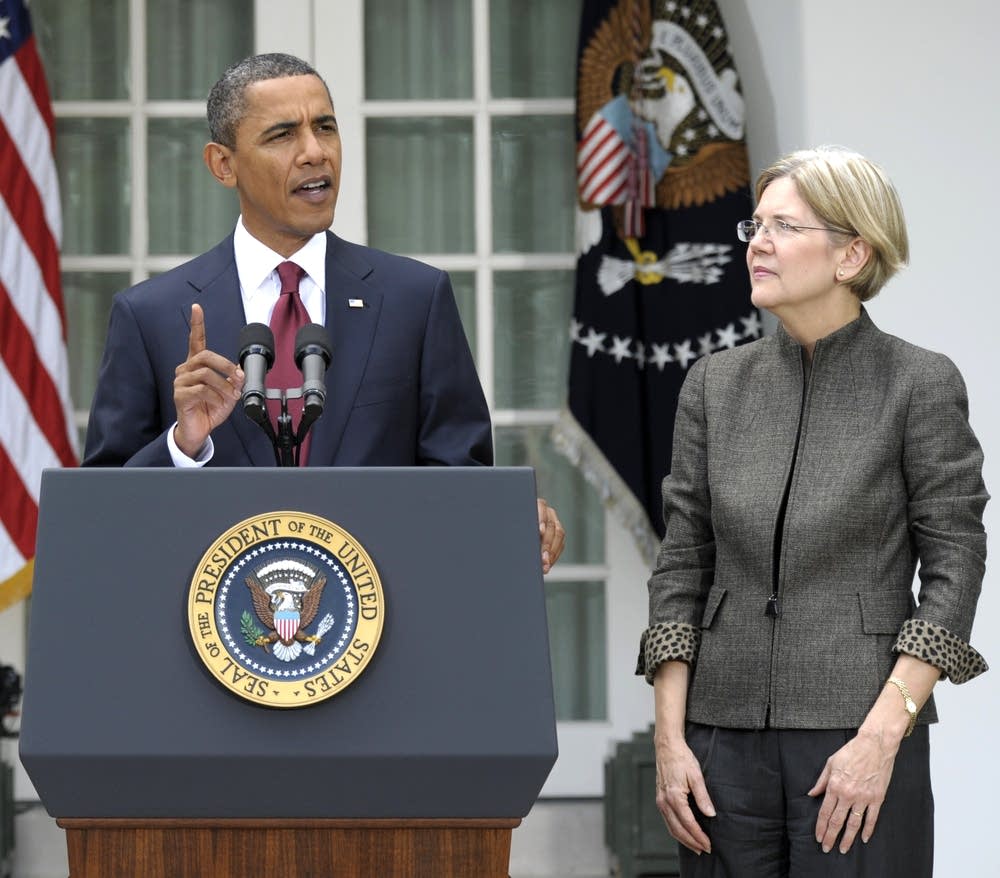 Barack Obama, Elizabeth Warren