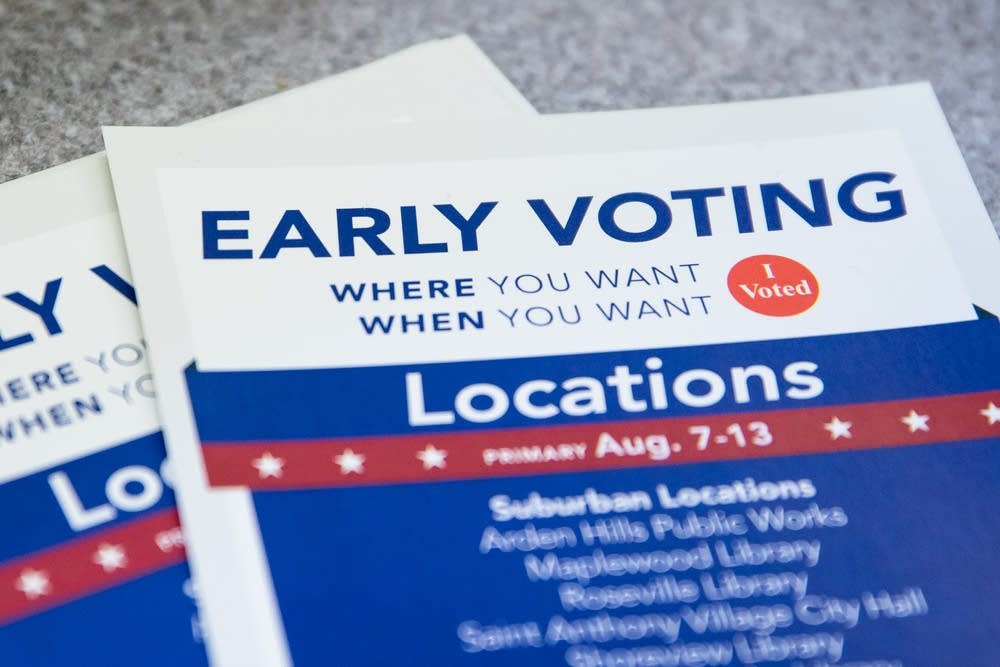 Early voting in Minnesota surges MPR News