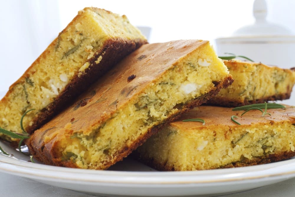 Herb and Garlic Cornbread The Splendid Table