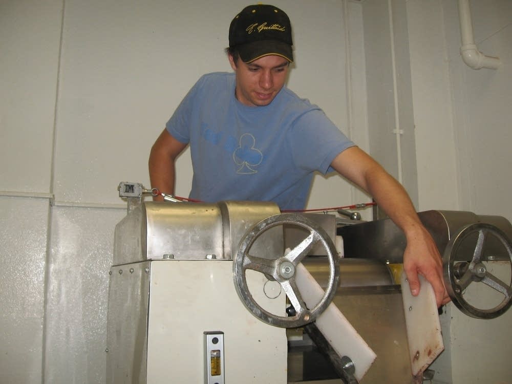 Refining the chocolate