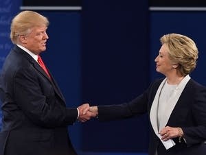 Donald Trump and Hillary Clinton