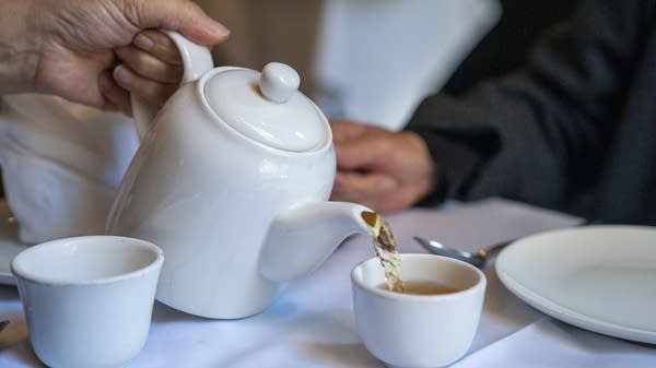 "Tea has never been tariffed. It has been taxed," said tea shop owner Rachel Rozner. "And I have a sign at my shop that literally says, 'The last time tea was taxed, there was a revolution.'"