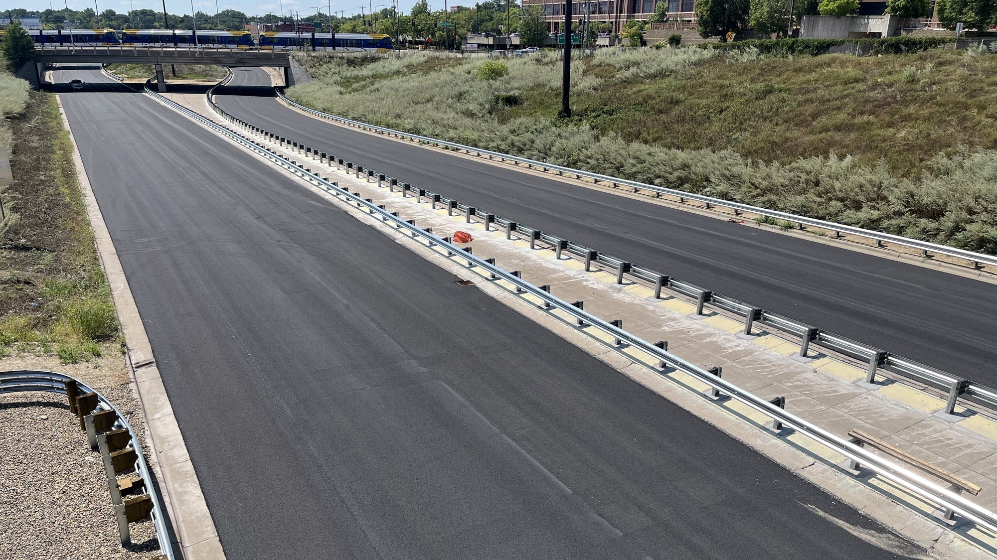 Highway 280 from St. Paul to Roseville before Aug. 22 after reconstruction wraps up. Highway 280 from St. Paul to Roseville before Aug. 22 after reconstruction wraps up.
