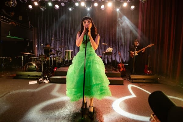 Lauren Mayberry performed at Fine Line with Cult Of Venus on Monday, February 3.