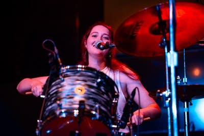 VIAL performing on stage