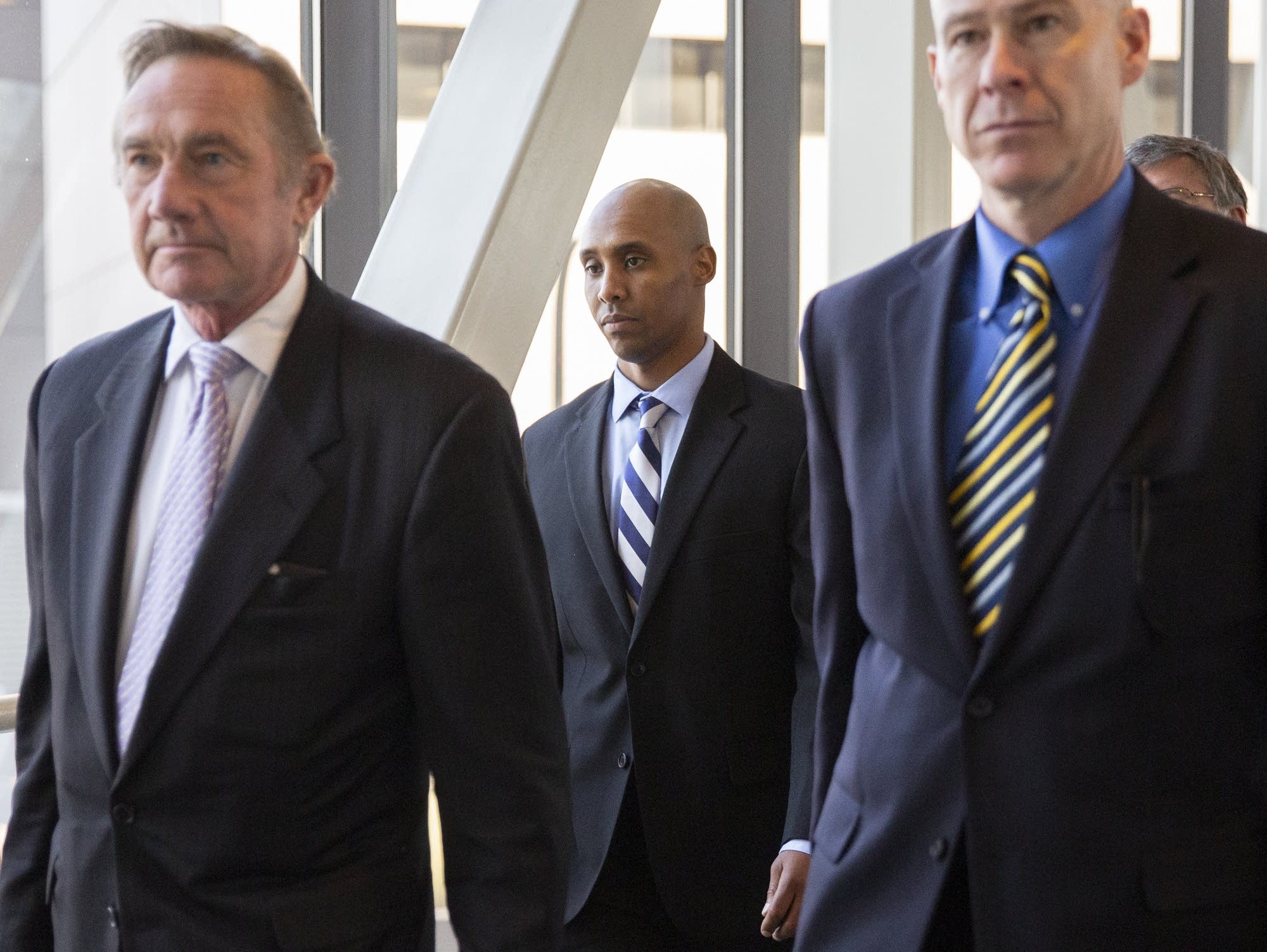 Former Minneapolis police officer Mohamed Noor leaves court