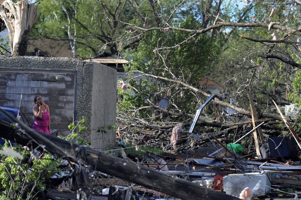 Tornado damage