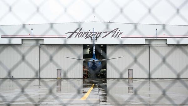 Alaska Airlines N704AL at Portland International Airport on Tuesday.