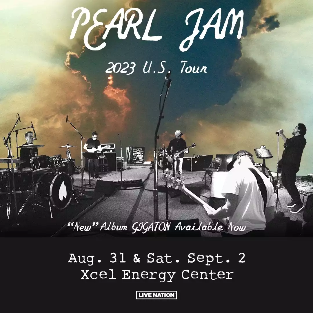 Pearl Jam August 31 and September 2