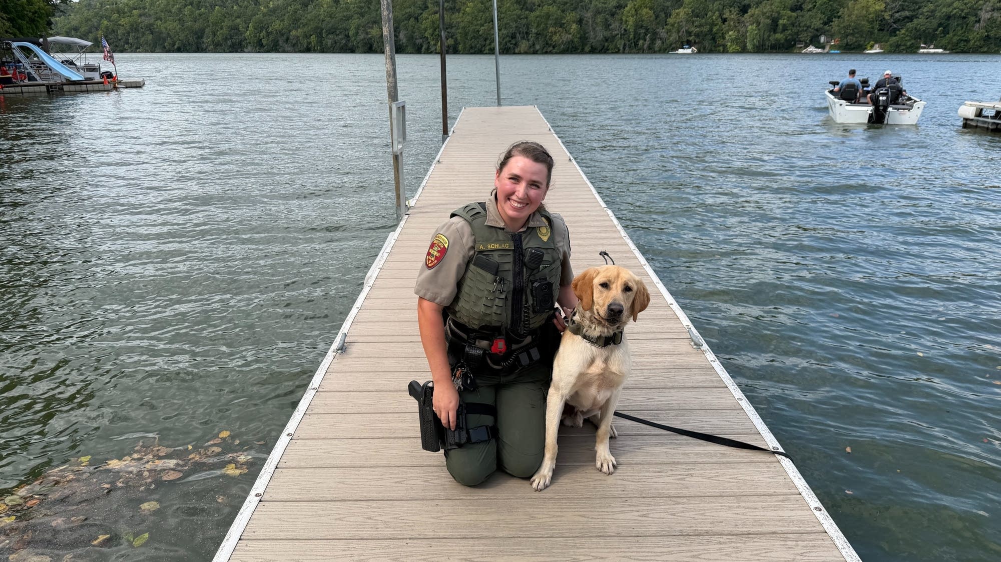 Meet Trapper, the K9 that sniffs out zebra mussels