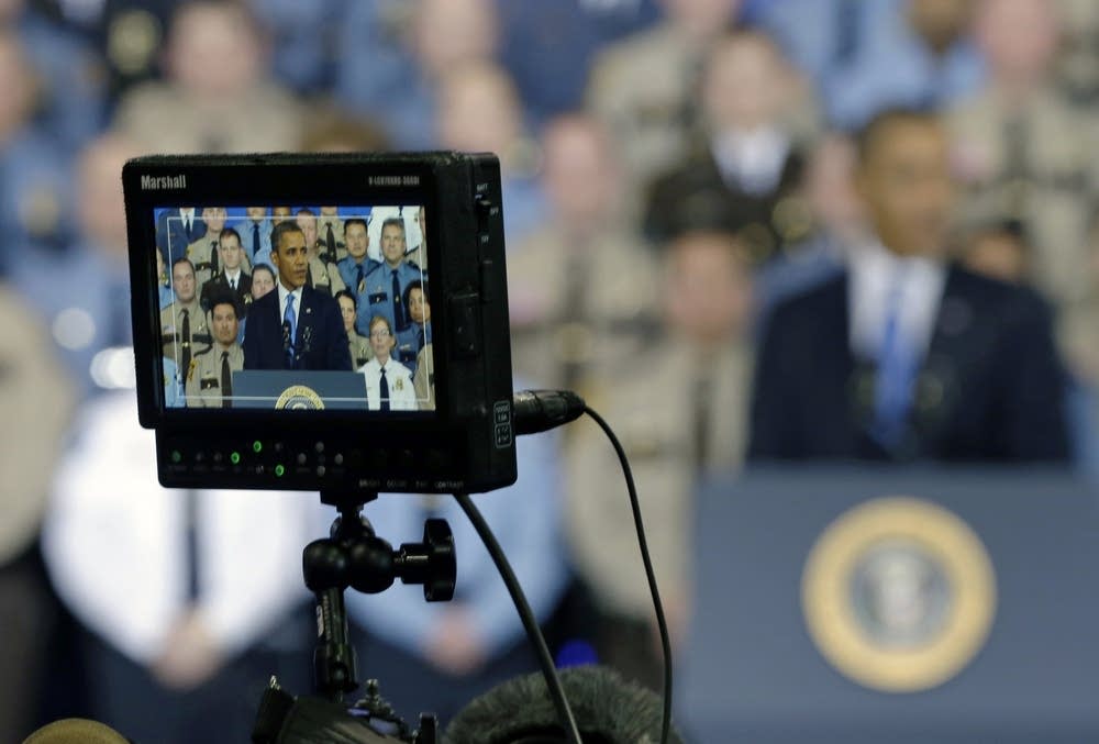 Obama on camera
