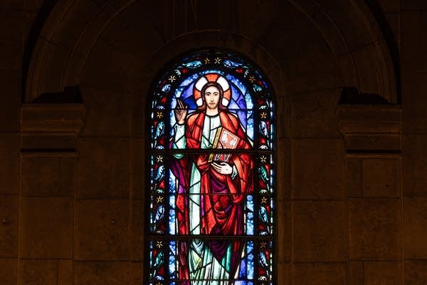 stained glass window