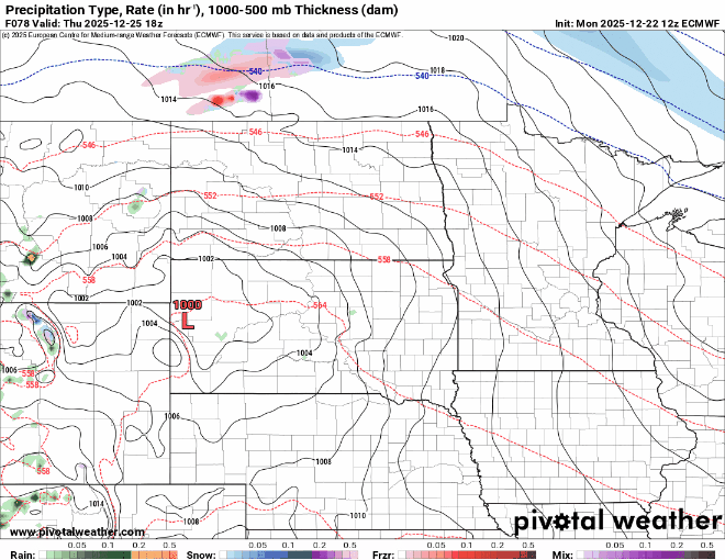 Potential system Thursday night