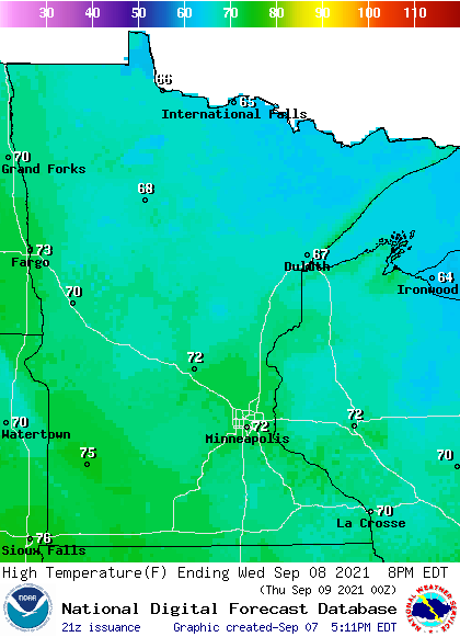 weather graphic