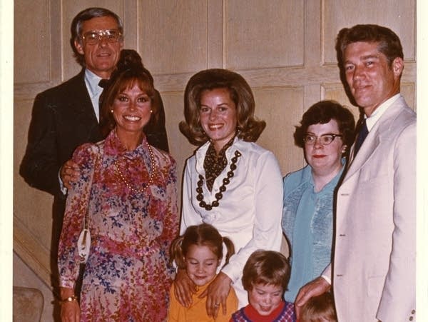 Mary Tyler Moore with Gov. Wendell Anderson and his family