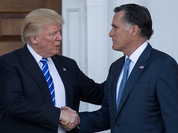 Romney and Trump