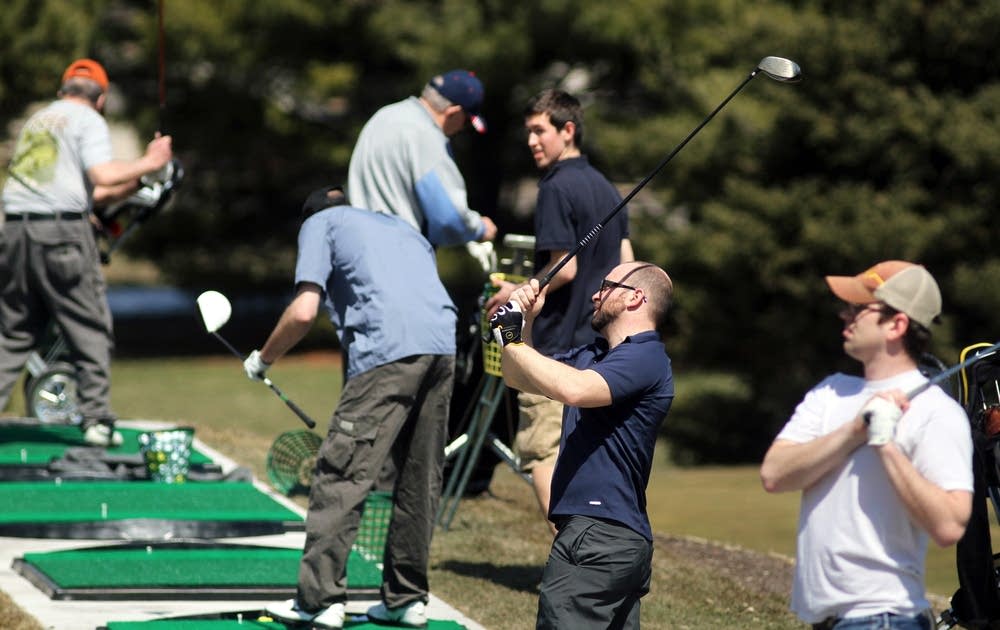 Driving range open