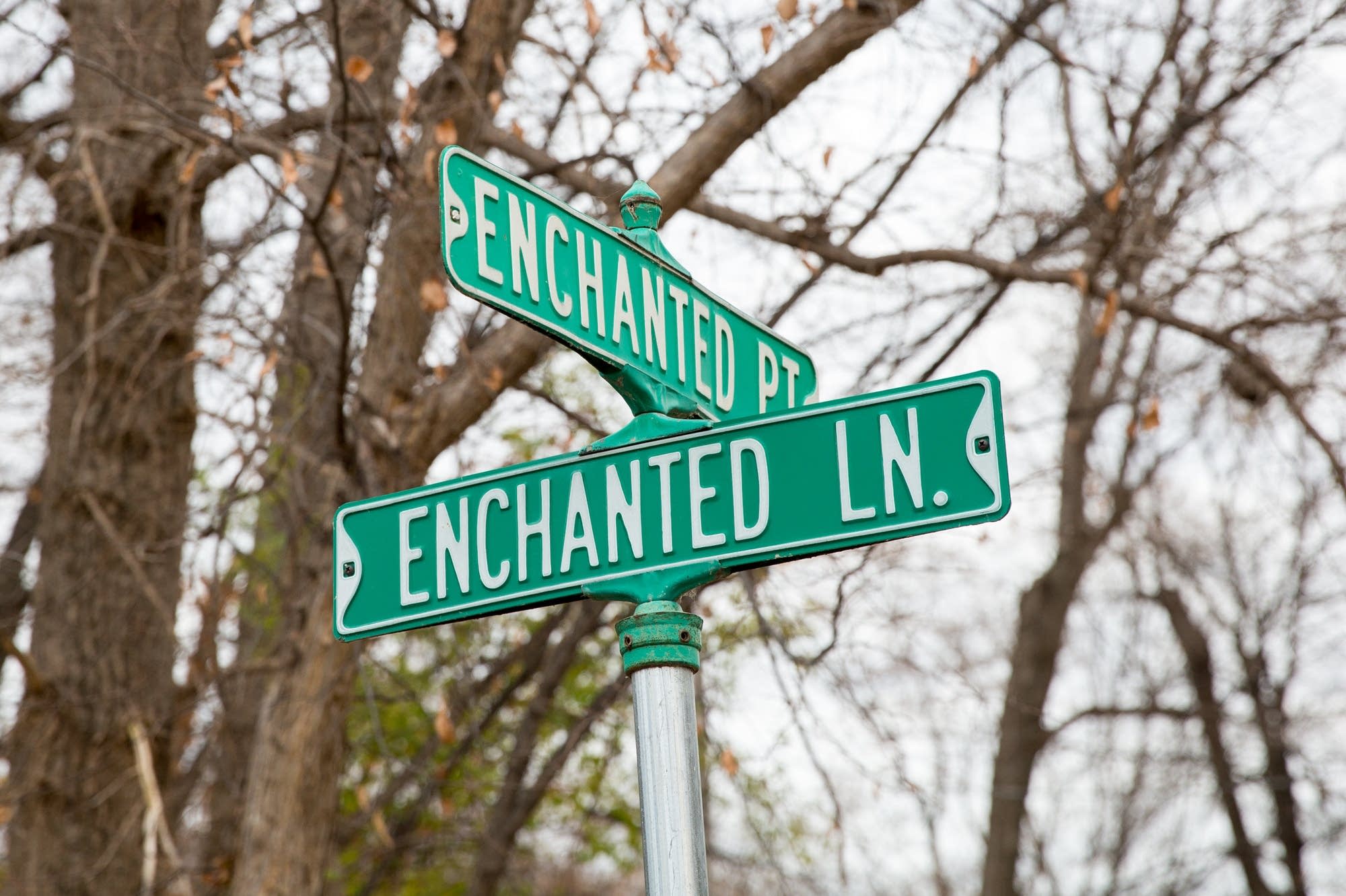 Enchanted Lane and Enchanted Point.