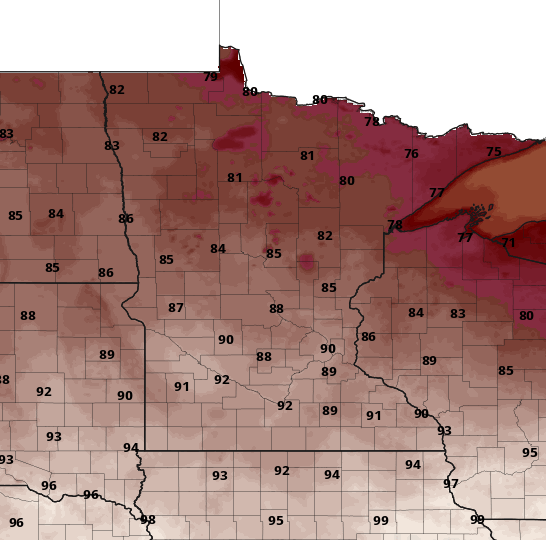 Still steamy Thursday but not as hot; cooler weekend 
