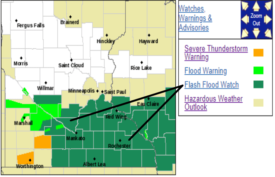 Strong thunderstorms for southern Minn. into Monday night MPR News