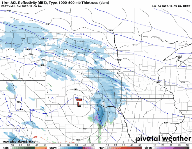 Forecast precipitation Saturday 10 a.m. to midnight