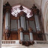 1790 F.H. Clicquot at St.Peter's Cathedral, Poitiers, France