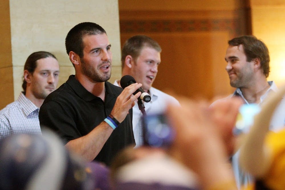 Vikings quarterback Christian Ponder