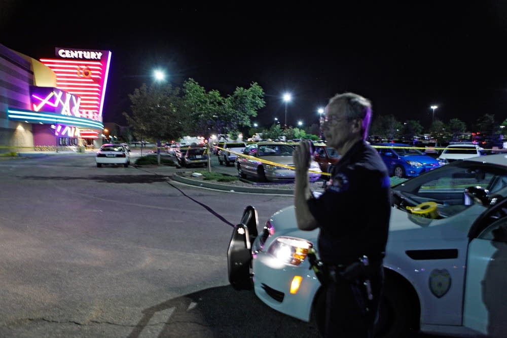 Officer at the scene