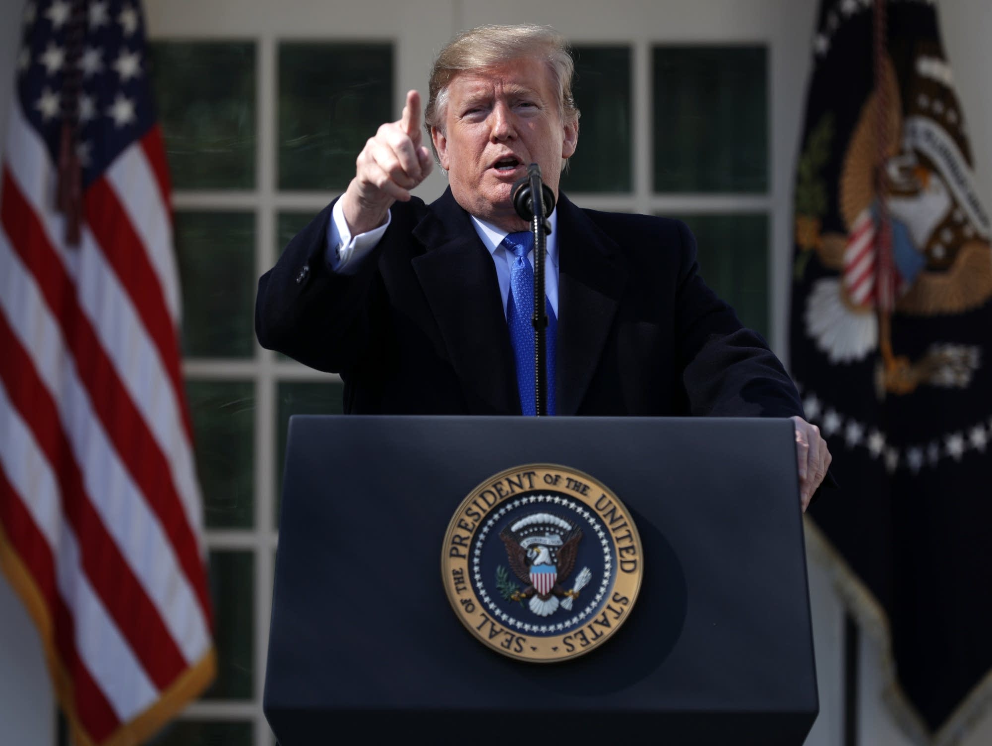 President Trump speaks on border security